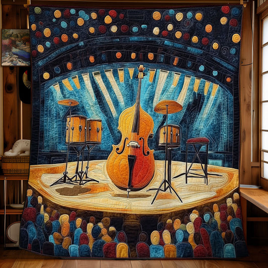 Music Stage WY1802025CL Quilt Blanket