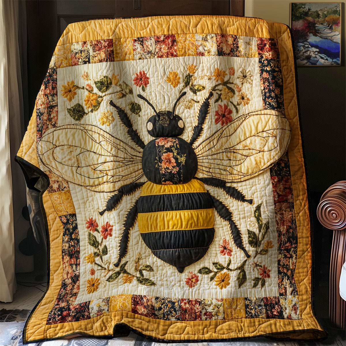 Bee WJ2201001CL Quilt Blanket