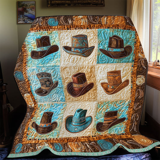 Cowboy Patchwork WX2512010CL Quilt Blanket