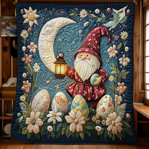 Gnome In Night WY2301060CL Quilt Blanket