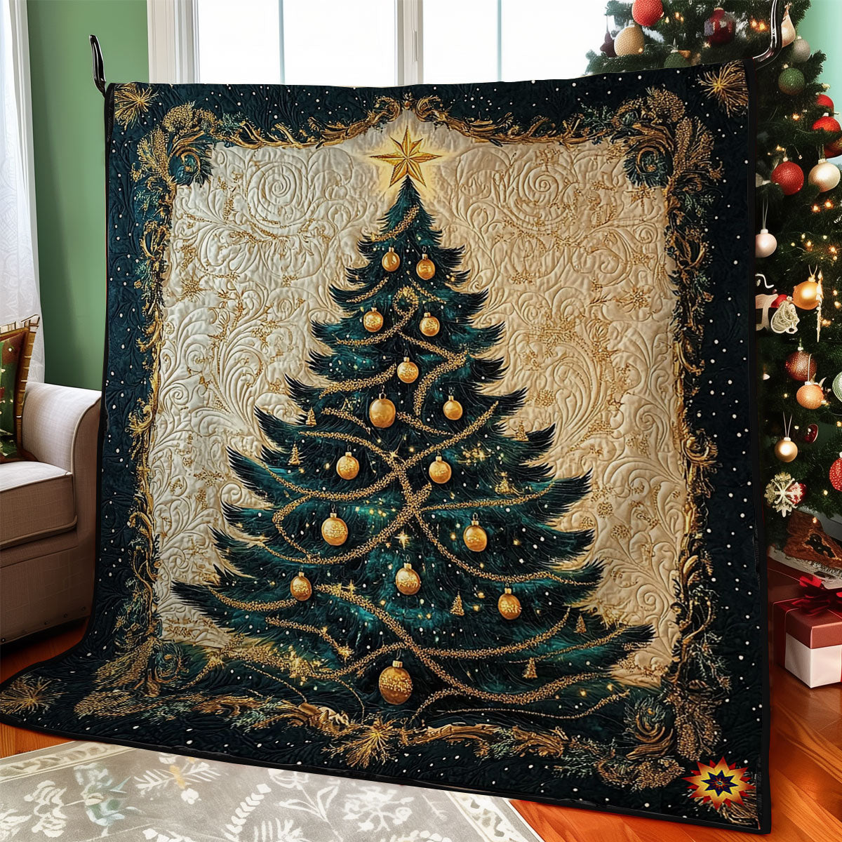 Christmas Tree WY2311024CL Quilt Blanket