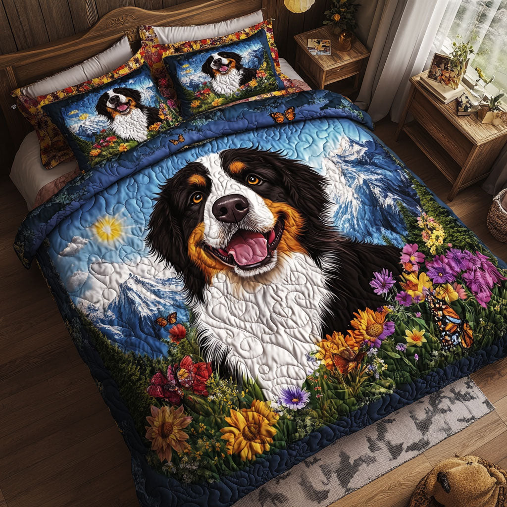 Bernese Mountain Dog WT0602013CL Quilted Bedding Set