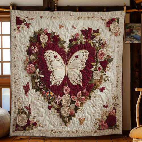 Heart Of A Butterfly WN0712033CL Quilt Blanket