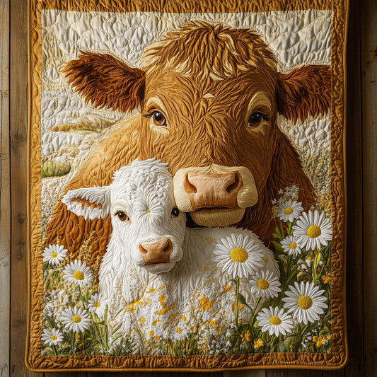 Cozy Cow Family CP29205023CL Quilt Blanket