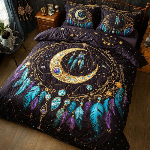 Dreamcatcher Moon WT2702046CL Quilted Bedding Set