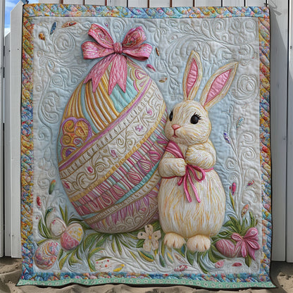 Pastel Bunny Easter XB2702004CL Quilt Blanket