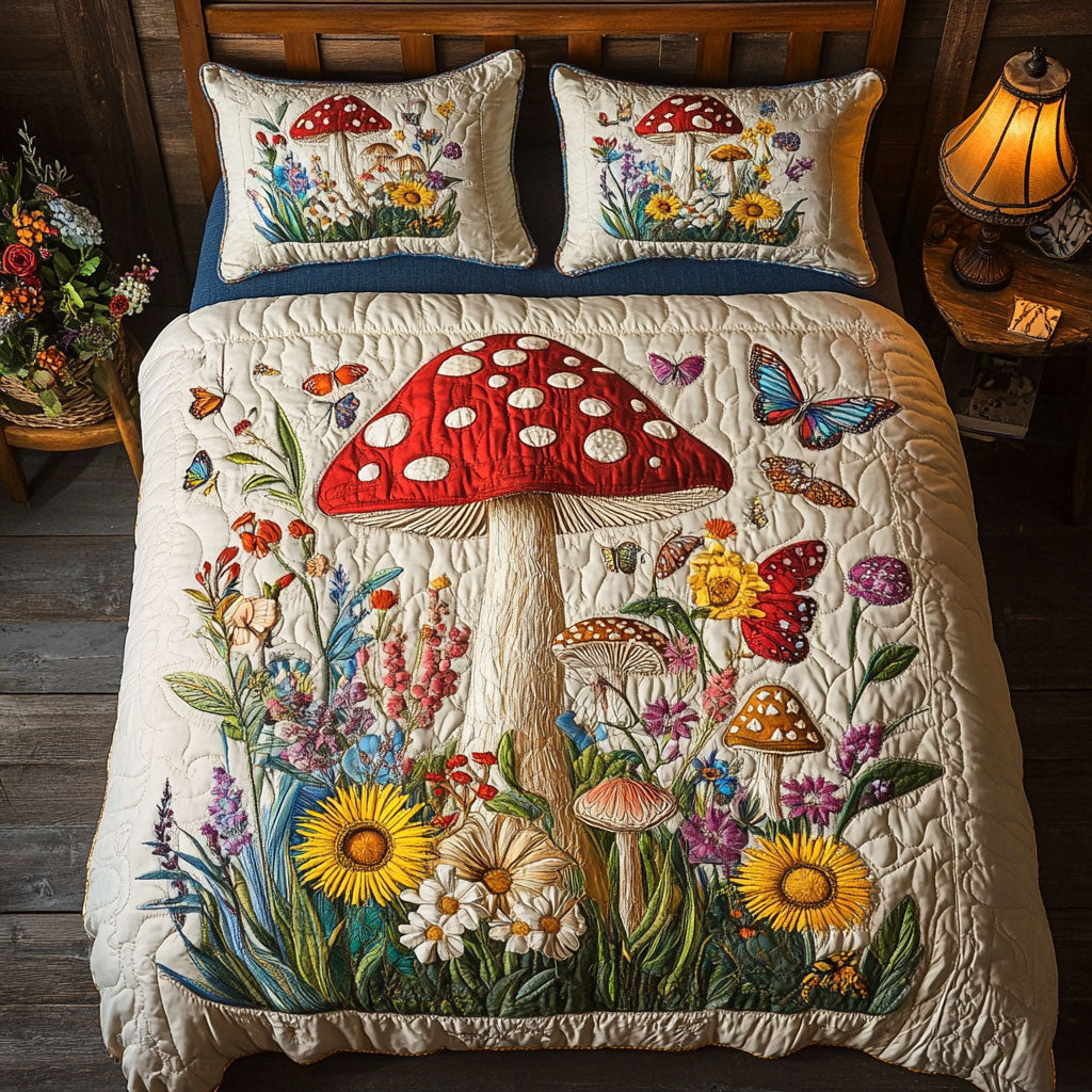 Mushroom Garden CW0207030CL Duvet Cover Set
