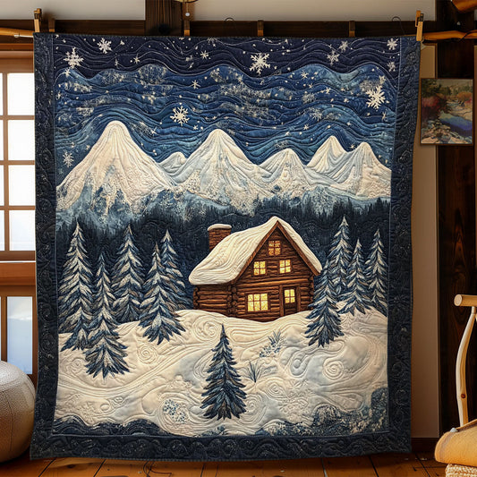 Snow Village WY1302001CL Quilt Blanket