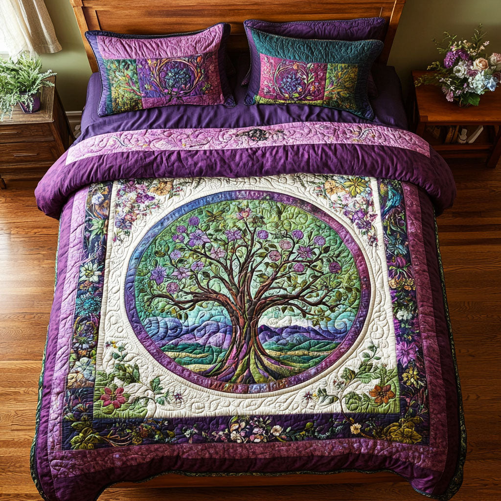 Celtic Roots WX0703009CL Quilted Bedding Set