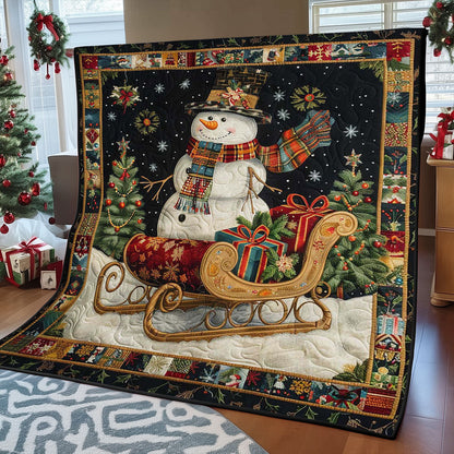 Snowman Gifts WJ2908027CL Quilt Blanket