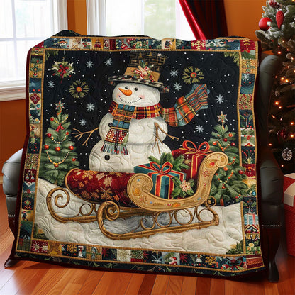 Snowman Gifts WJ2908027CL Quilt Blanket