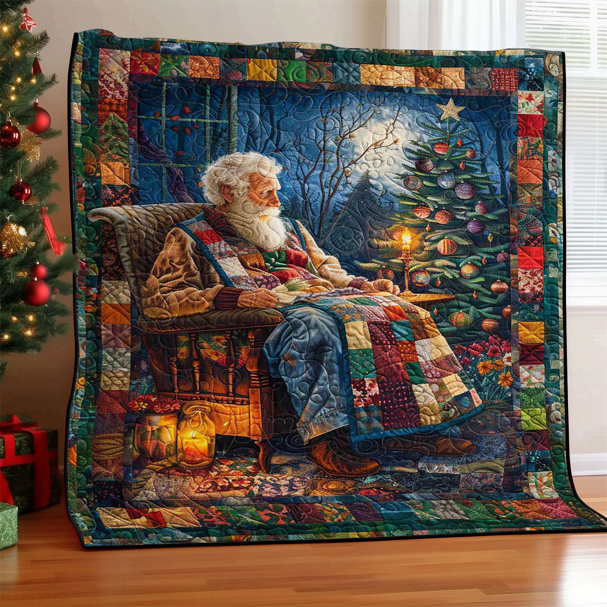 Chrismas Night WJ2708007CL Quilt Blanket