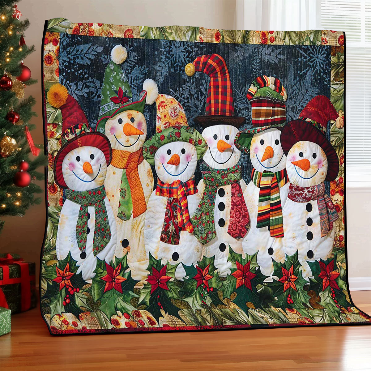 Snowman WJ2208025CL Quilt Blanket