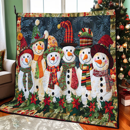Snowman WJ2208025CL Quilt Blanket