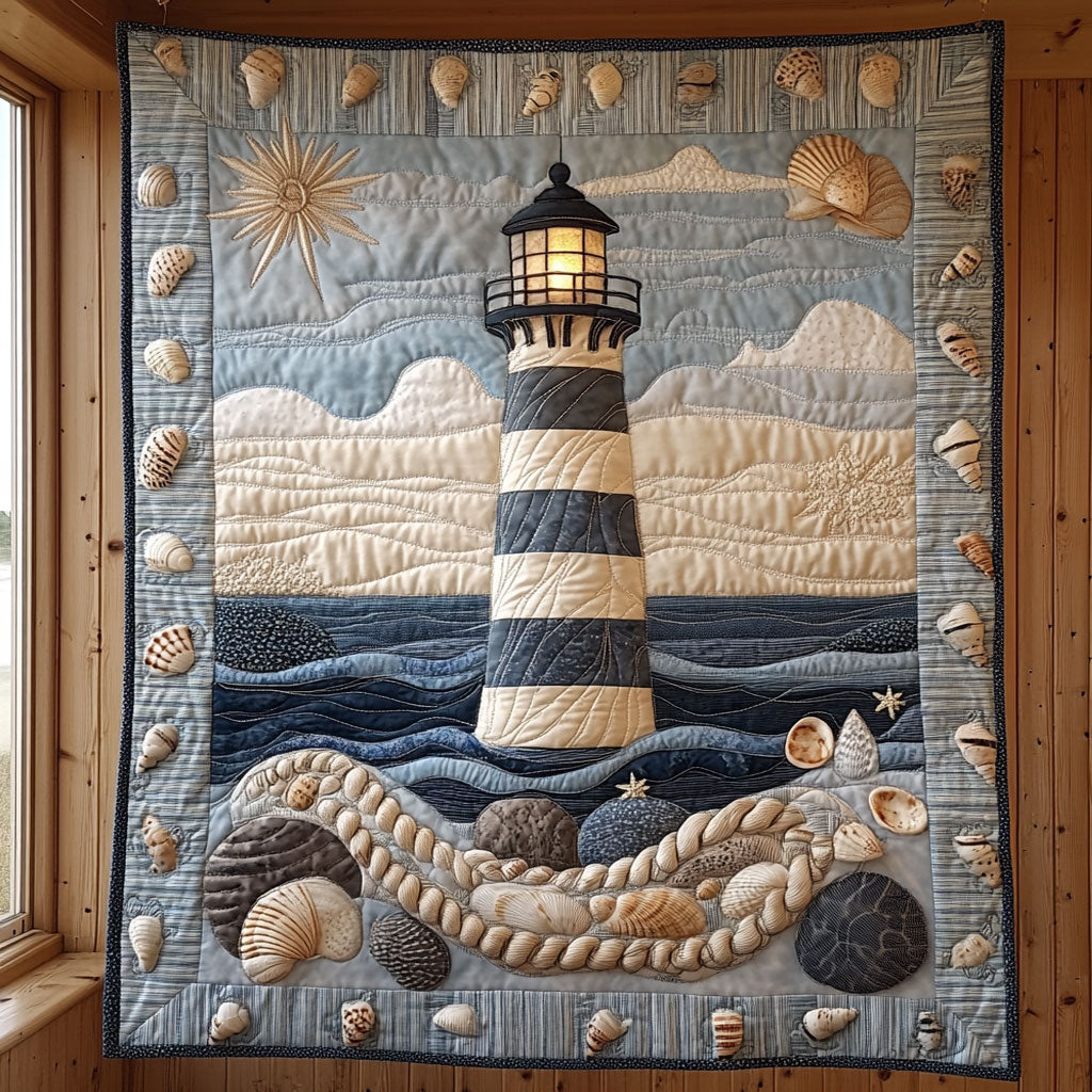Coastal Beacons CP2406052CL Quilt Blanket