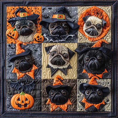 Costume Pugs XR1908027CL Quilt Blanket