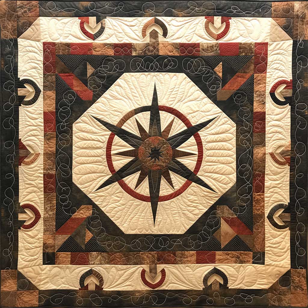 Cowboy Star WJ1107003CL Quilt Blanket