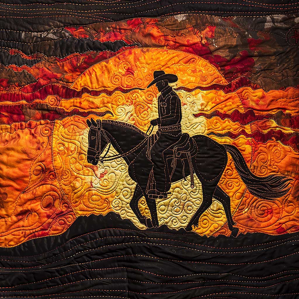 Cowboy WJ2106009CL Quilt Blanket