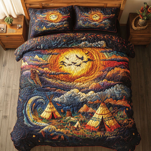 Whispers Of the Prairie WY0803088CL Quilted Bedding Set