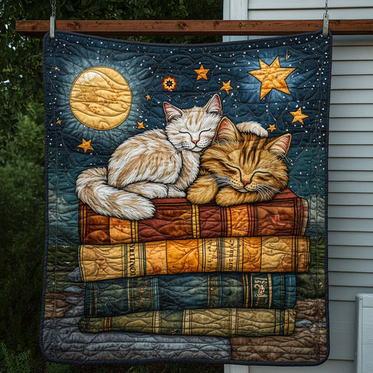 Maine Coon Sleeping WT1010053CL Quilt Blanket