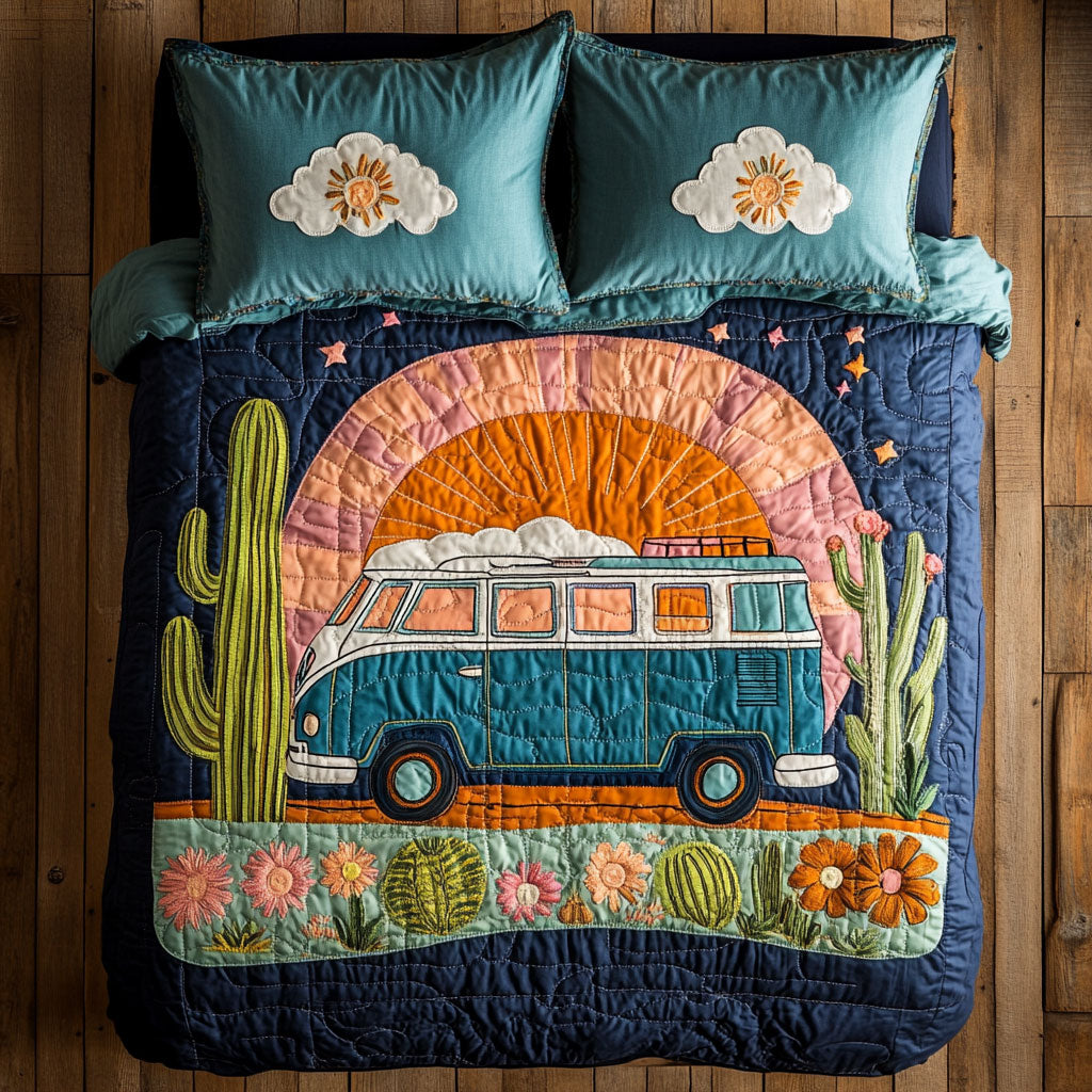 Camping WJ1403038CL Quilted Bedding Set