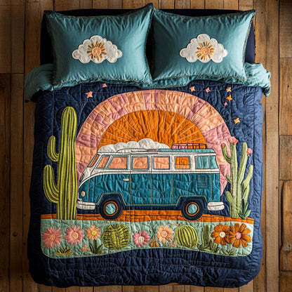Camping WJ1403038CL Quilted Bedding Set