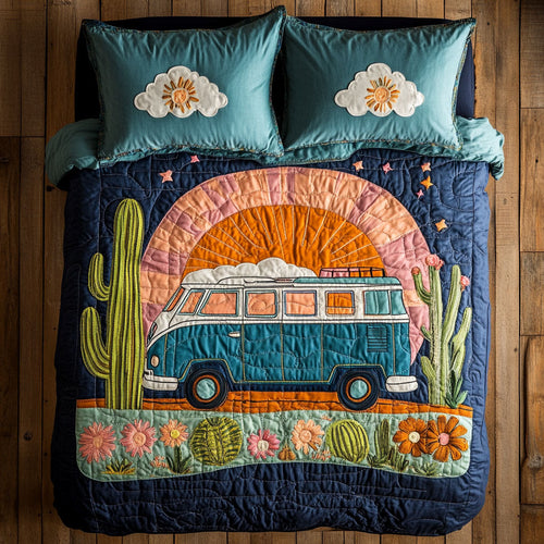 Camping WJ1403038CL Quilted Bedding Set