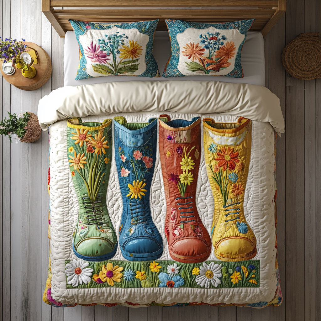 Farm Boots WY1302083CL Quilted Bedding Set