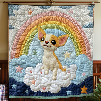 Adorable Chihuahua XB1303007CL Quilt Blanket