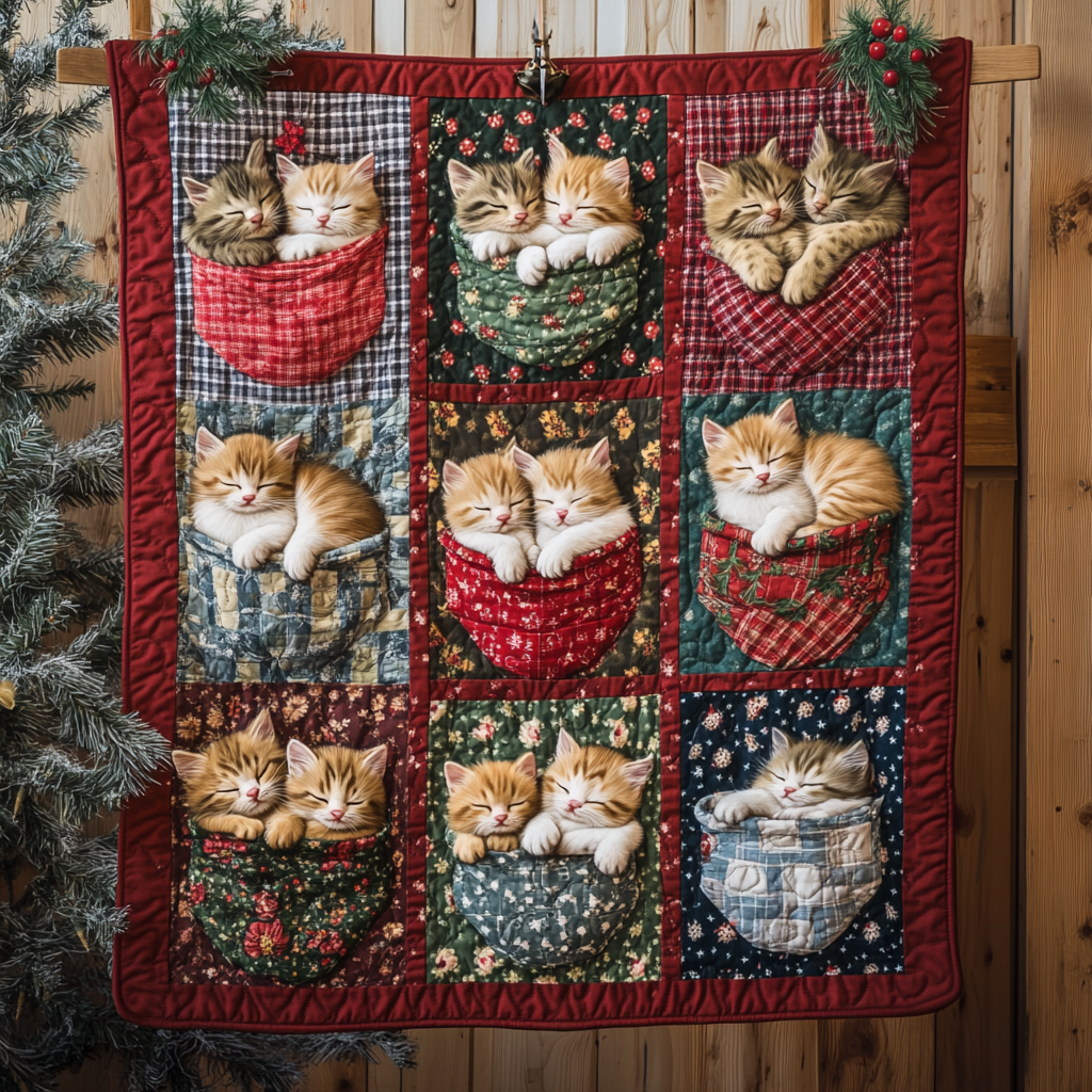 Twin Cat WY2210018CL Quilt Blanket
