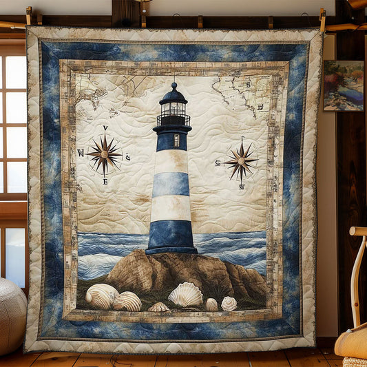 Ocean Lighthouse WN0502021CL Quilt Blanket