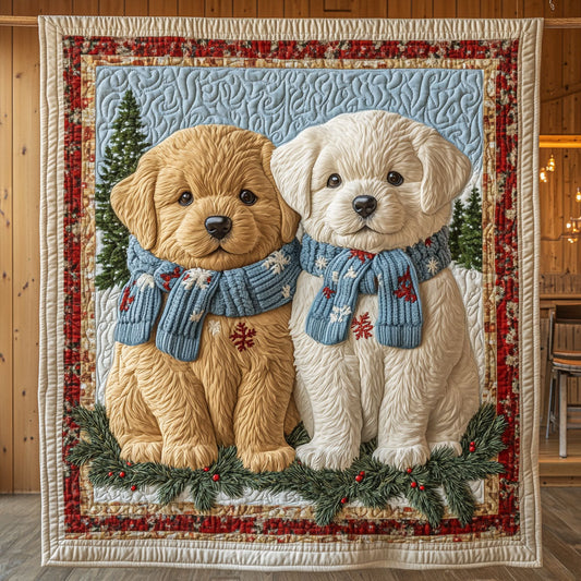 Cozy Puppy CP0108012CL Quilt Blanket