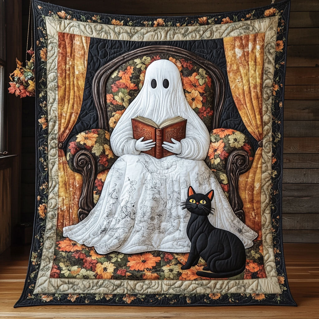 Halloween Story Time CP0107028CL Quilt Blanket