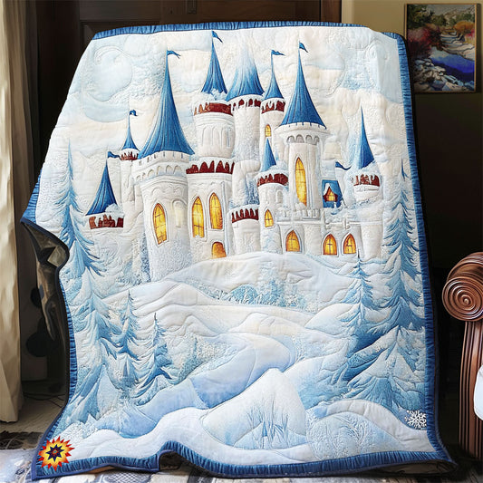 Snow Castle WY2012062CL Quilt Blanket