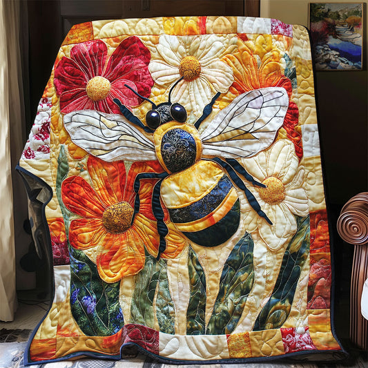 Charming Bee WX0301022CL Quilt Blanket