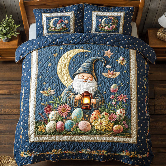 Gnome In Easter Night WY2901064CL Duvet Cover Set