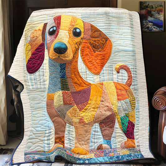 Dachshund WX2702083CL Quilt Blanket