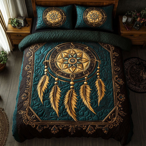 Mystic Dreamcatcher WY1902038CL Quilted Bedding Set