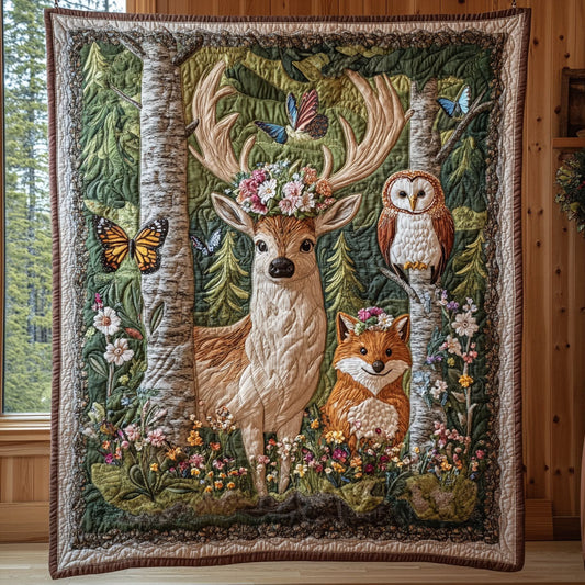 Woodland Charm CW1007050CL Quilt Blanket