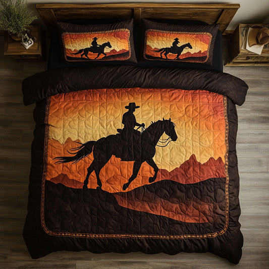 Western Cowboy WX2702049CL Quilted Bedding Set