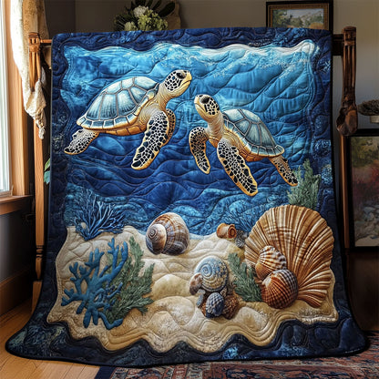 Turtle WJ0401025CL Quilt Blanket