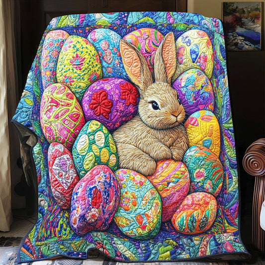 Bunny & Easter Nest XB2702002CL Quilt Blanket