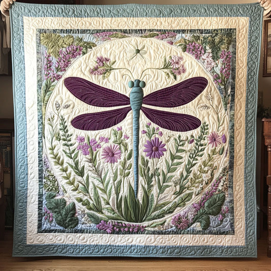 Dragonfly Garden CW1308053CL Quilt Blanket