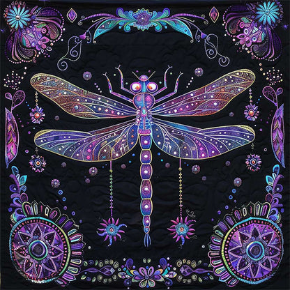 Dragonfly WJ2106012CL Quilt Blanket