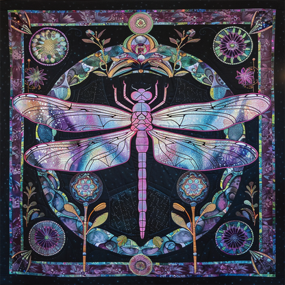 Dragonfly WJ2406008CL Quilt Blanket
