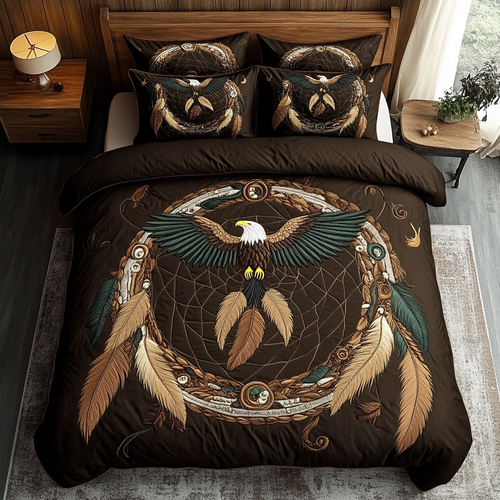 Eagle Dreamcatcher XR2101001CL Quilted Bedding Set