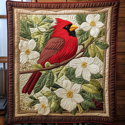 Cardinal Flower CW3006004CL Quilt Blanket