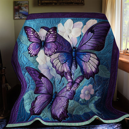 Butterfly Violet WX1511005CL Quilt Blanket