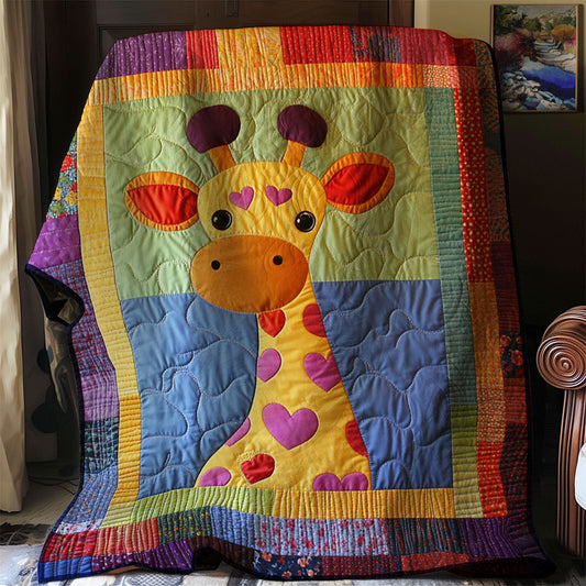 Baby Giraffe WJ1801004CL Quilt Blanket