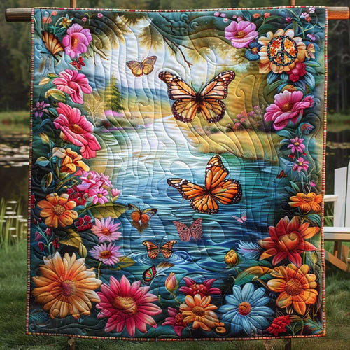 Butterfly Dream Dance WN1210020CL Quilt Blanket
